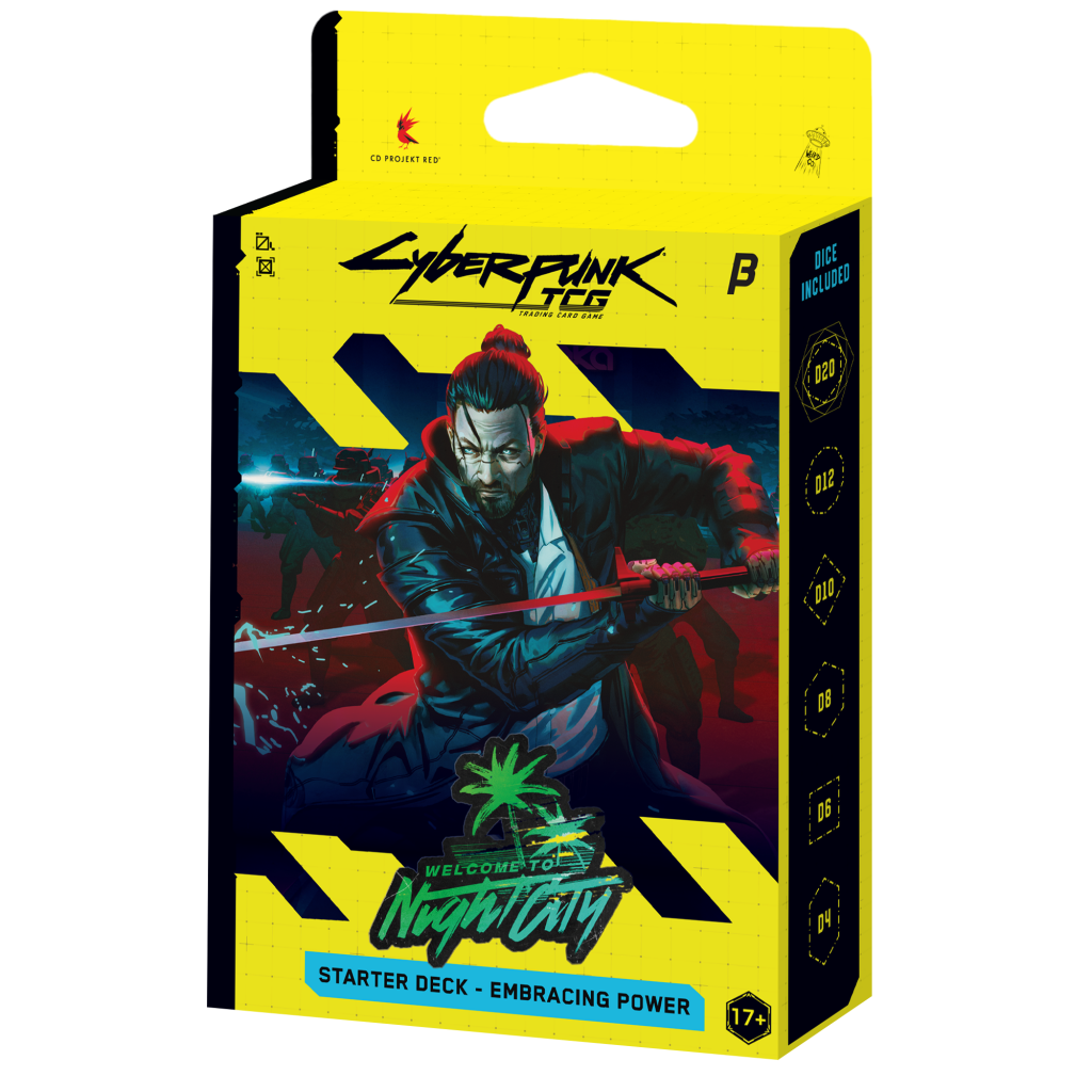 Cyberpunk TCG Beta Starter Deck - Embracing Power