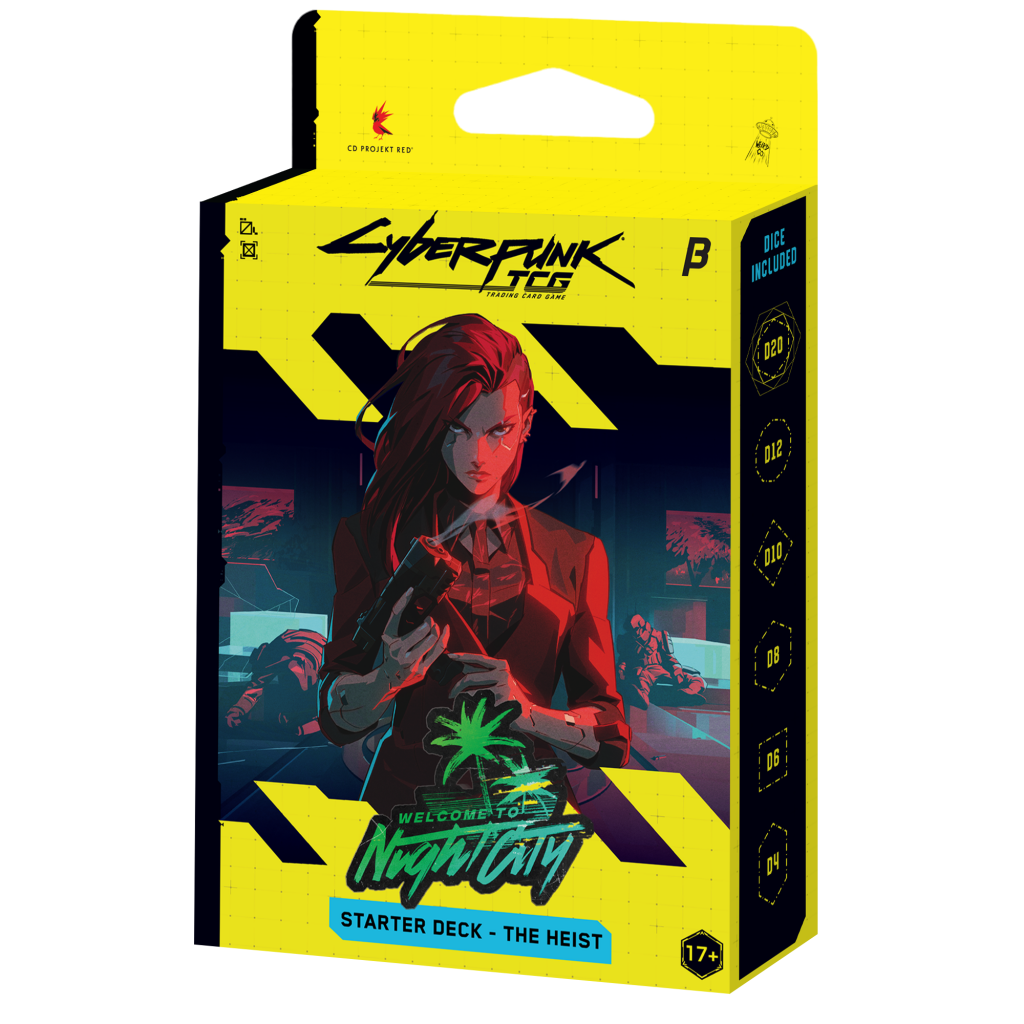 Cyberpunk TCG Beta Starter Deck - The Heist