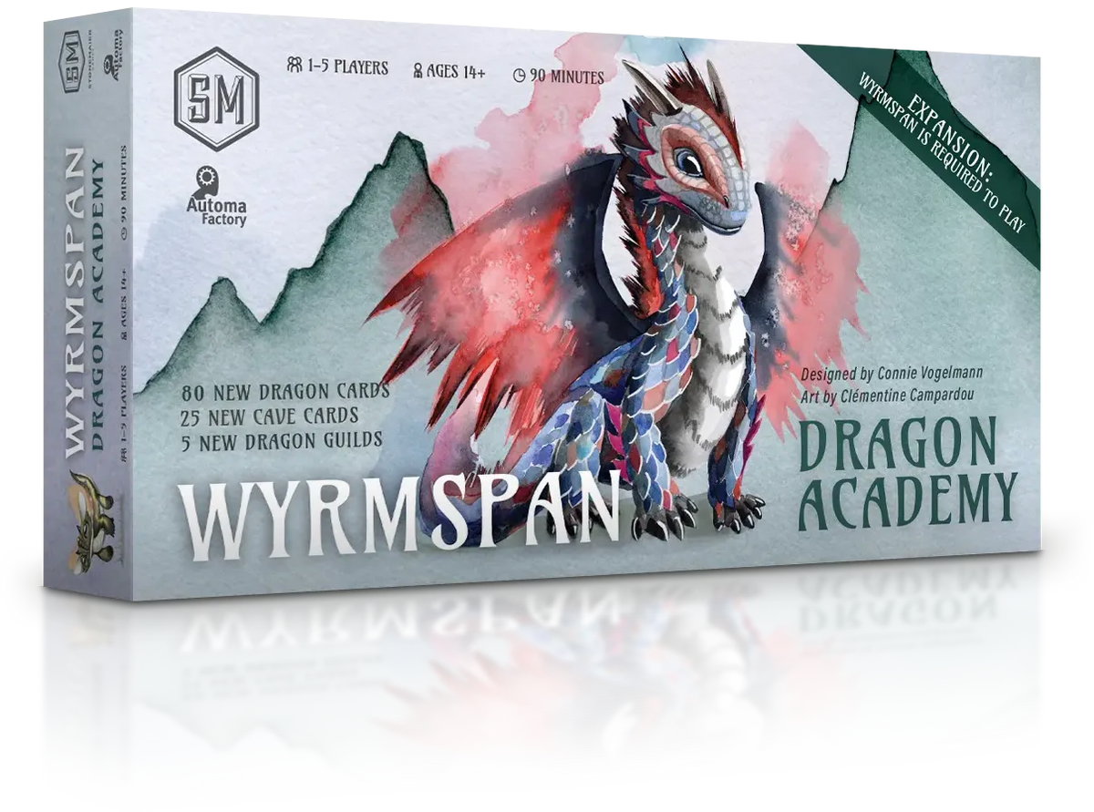 Wyrmspan: Dragon Academy | Board Game | Stonemaier Games