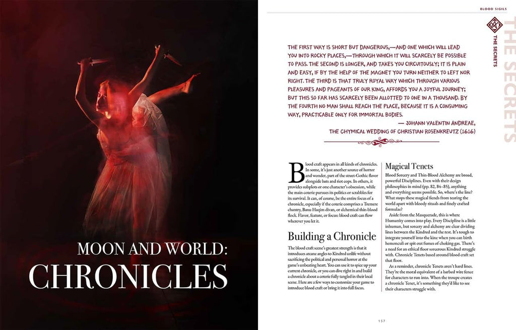 Vampire The Masquerade RPG: 5th Edition Blood Sigils Sourcebook | Role Playing Game