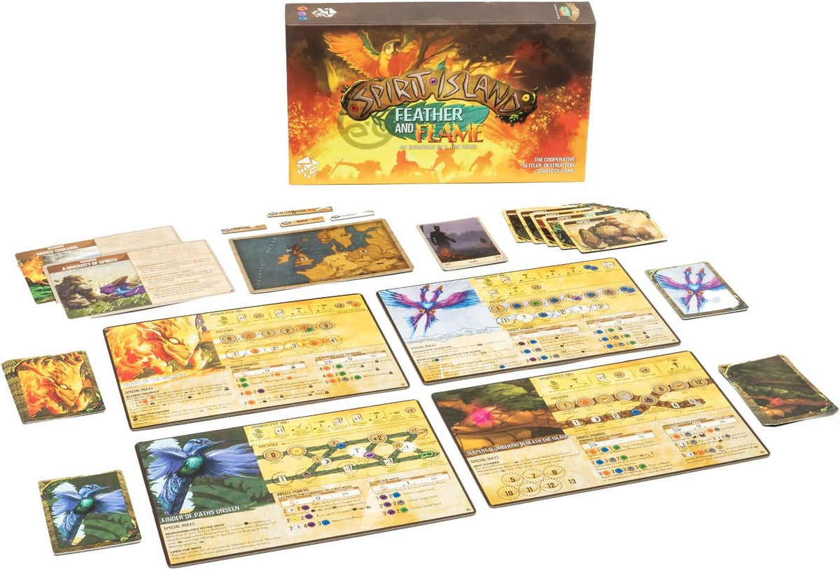 Spirit Island: Feather And Flame | Board Game Expansion