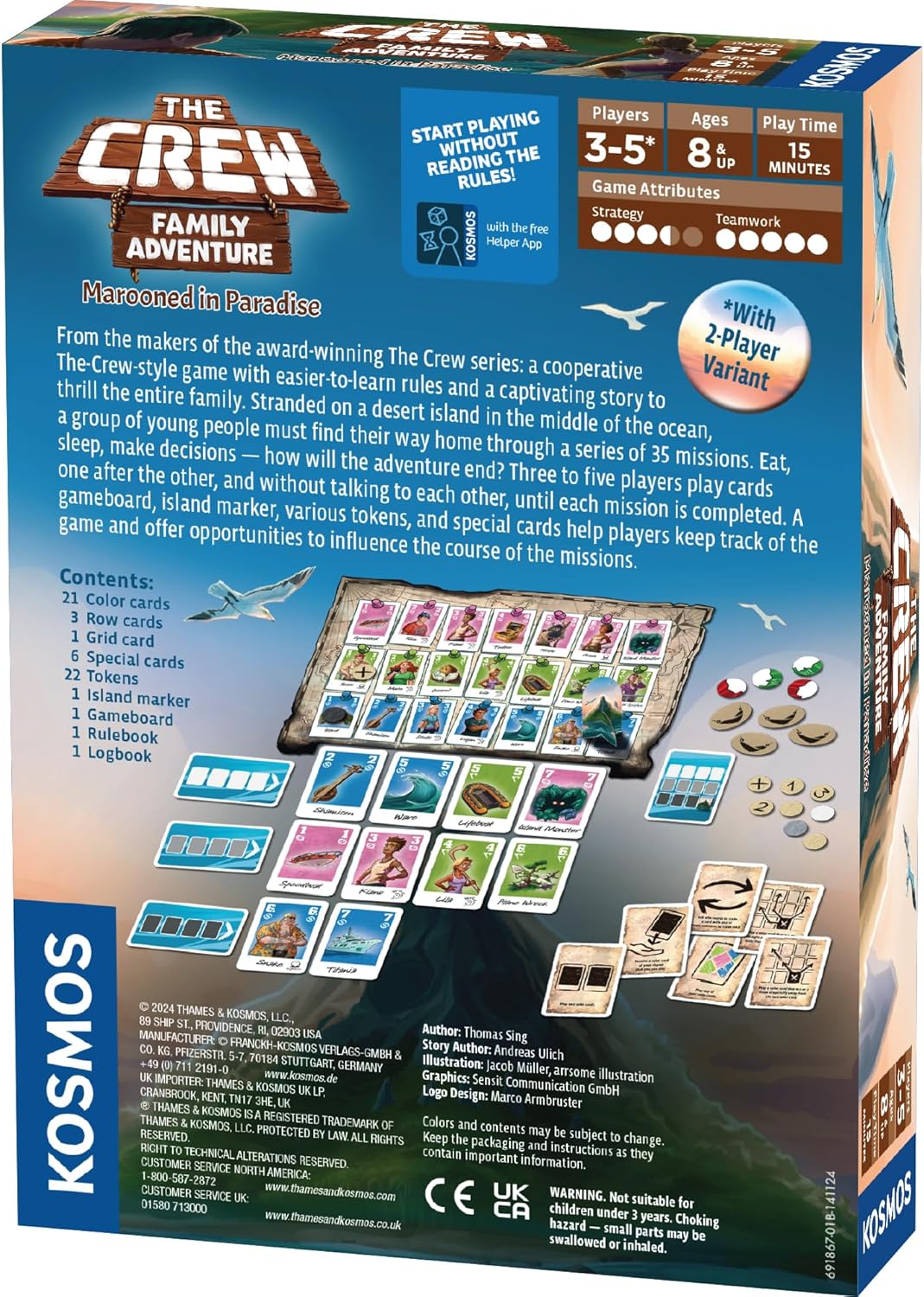 The Crew: Family Adventure – Marooned in Paradise | Card Game