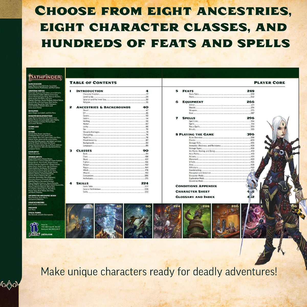 Pathfinder RPG 2nd Edition: Player Core Rulebook