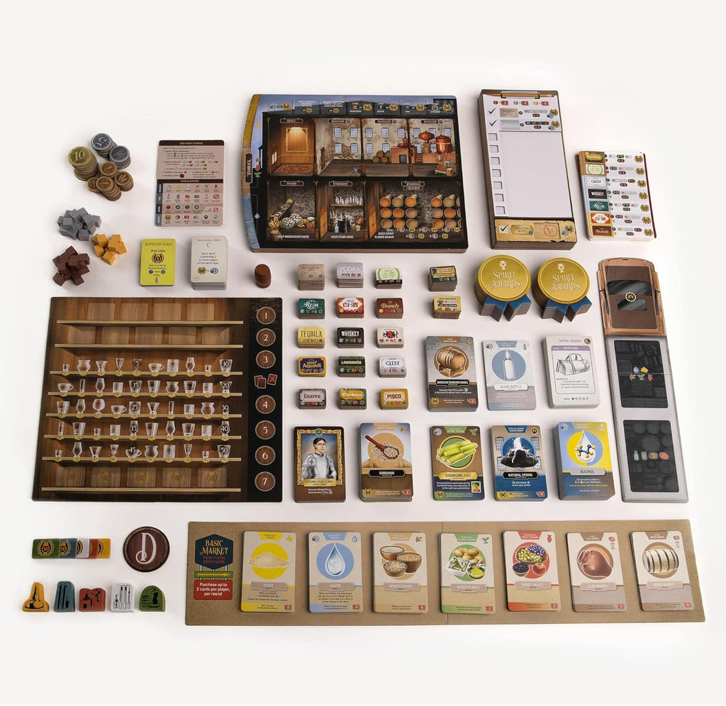 Distilled: A Spirited Strategy Game