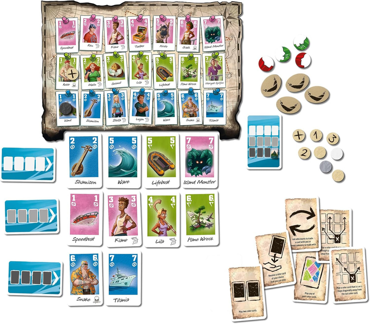 The Crew: Family Adventure – Marooned in Paradise | Card Game