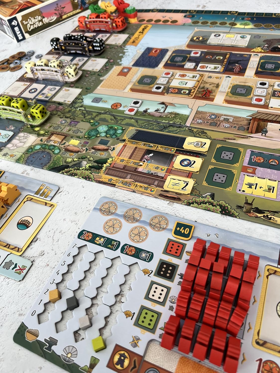 White Castle: Matcha Expansion | Board Game