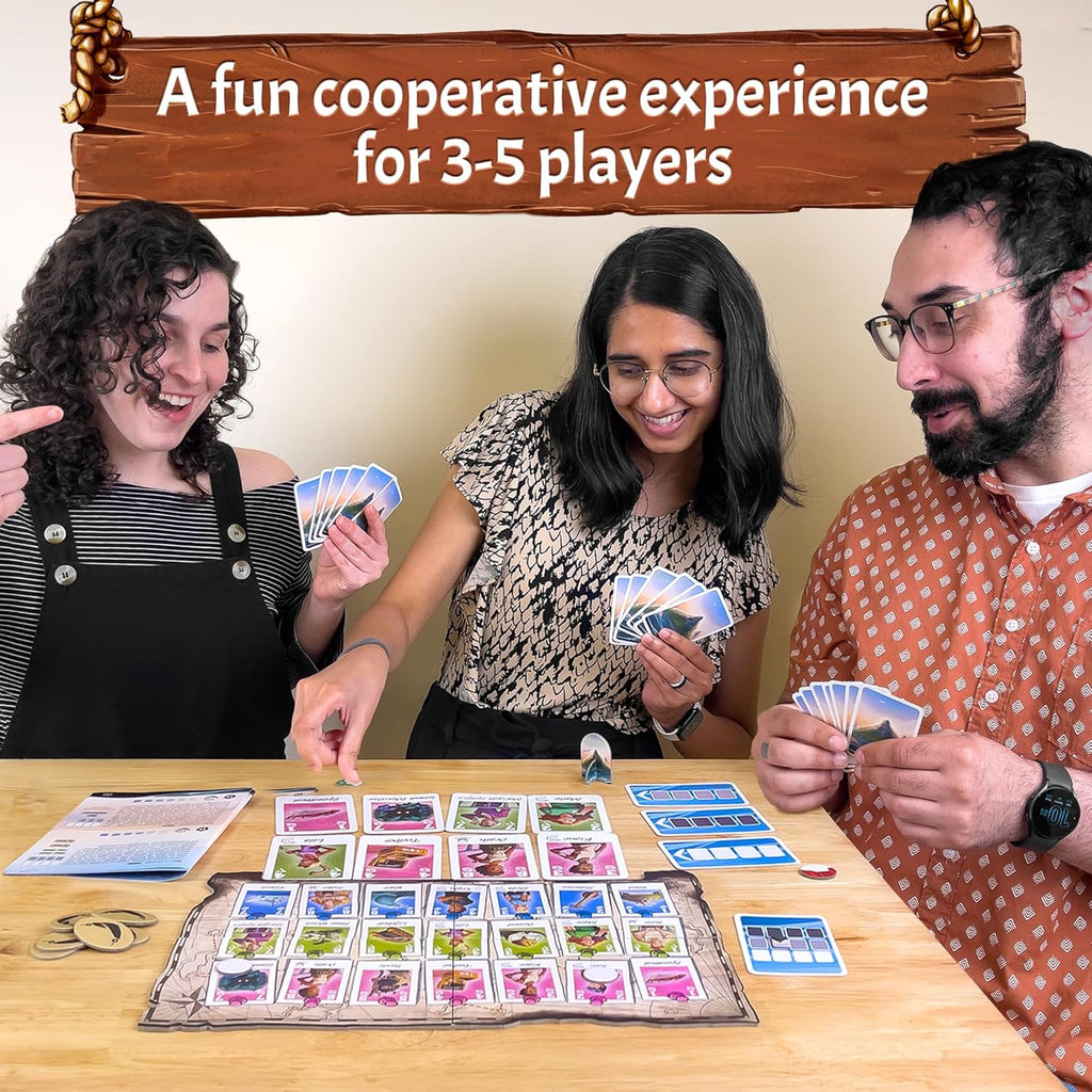 The Crew: Family Adventure – Marooned in Paradise | Card Game