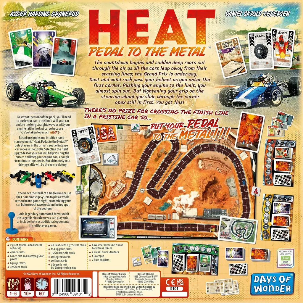 Heat: Pedal to the Metal | Board Game
