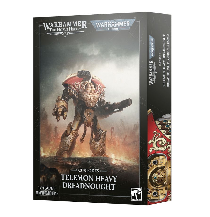 Pre order: Custodes: Telemon Heavy Dreadnought Release Date 17/10/2026