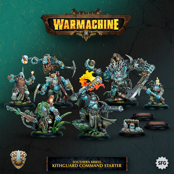 Warmachine - Southern Kriels Kithguard Command Starter