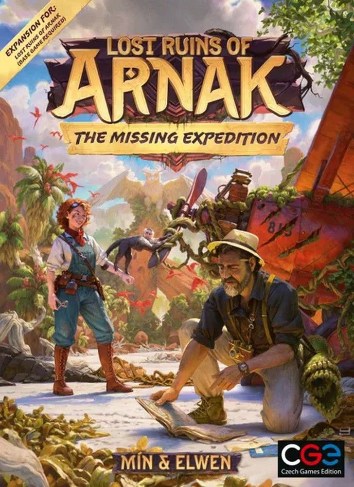 Lost Ruins of Arnak: The Missing Expedition | Board Game Expansion