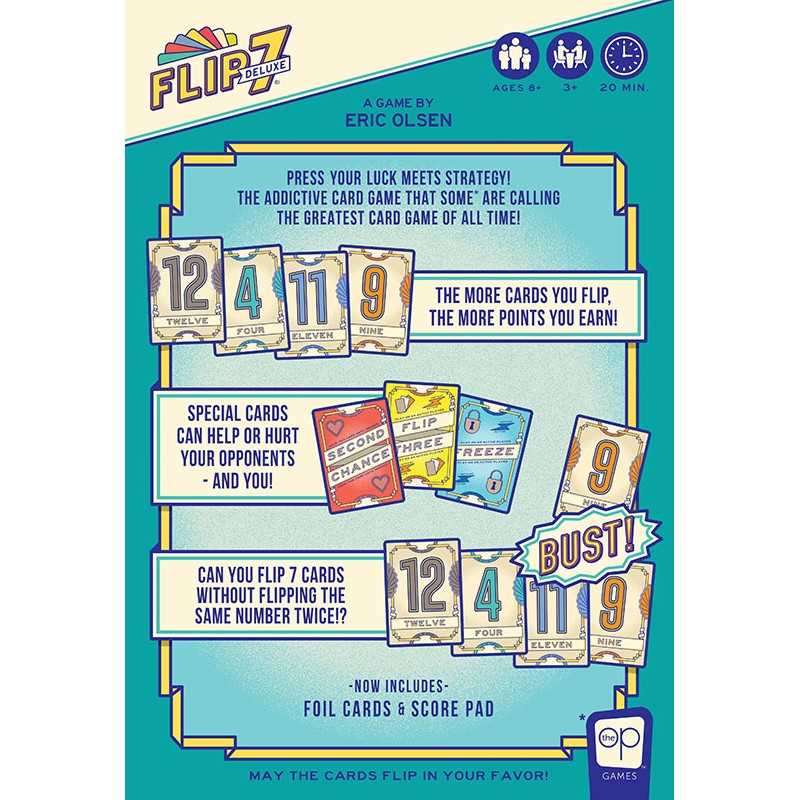 Flip 7 Deluxe | Card Game