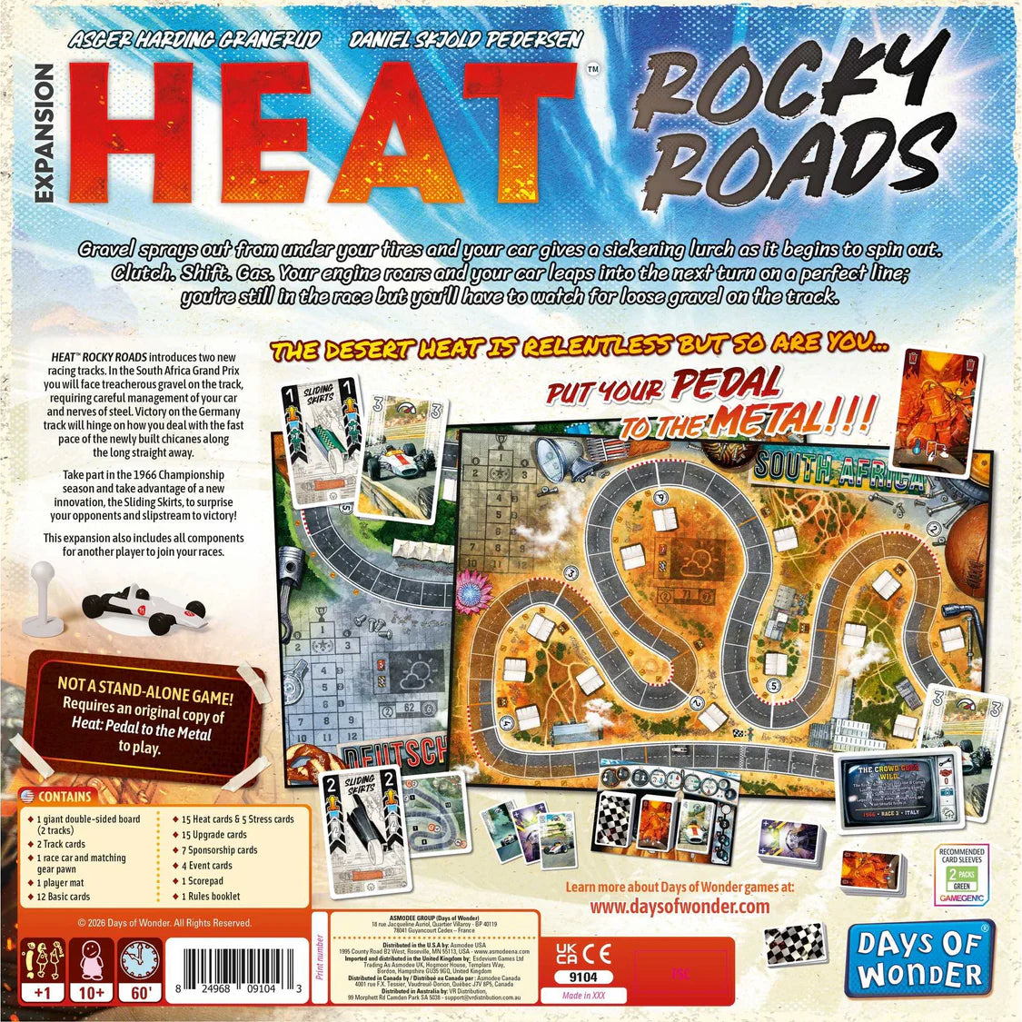 Heat: Rocky Roads | Board Game Expansion