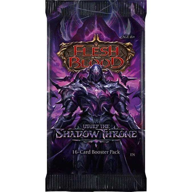 Flesh And Blood TCG: Usurp the Shadow Throne - Booster Pack