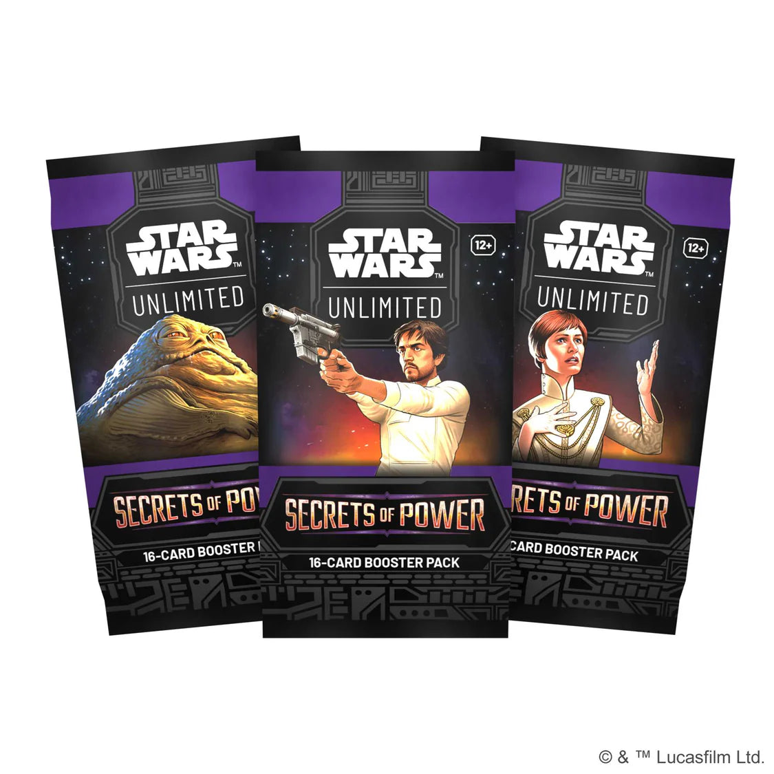 Star Wars: Unlimited Secrets of Power Booster Display