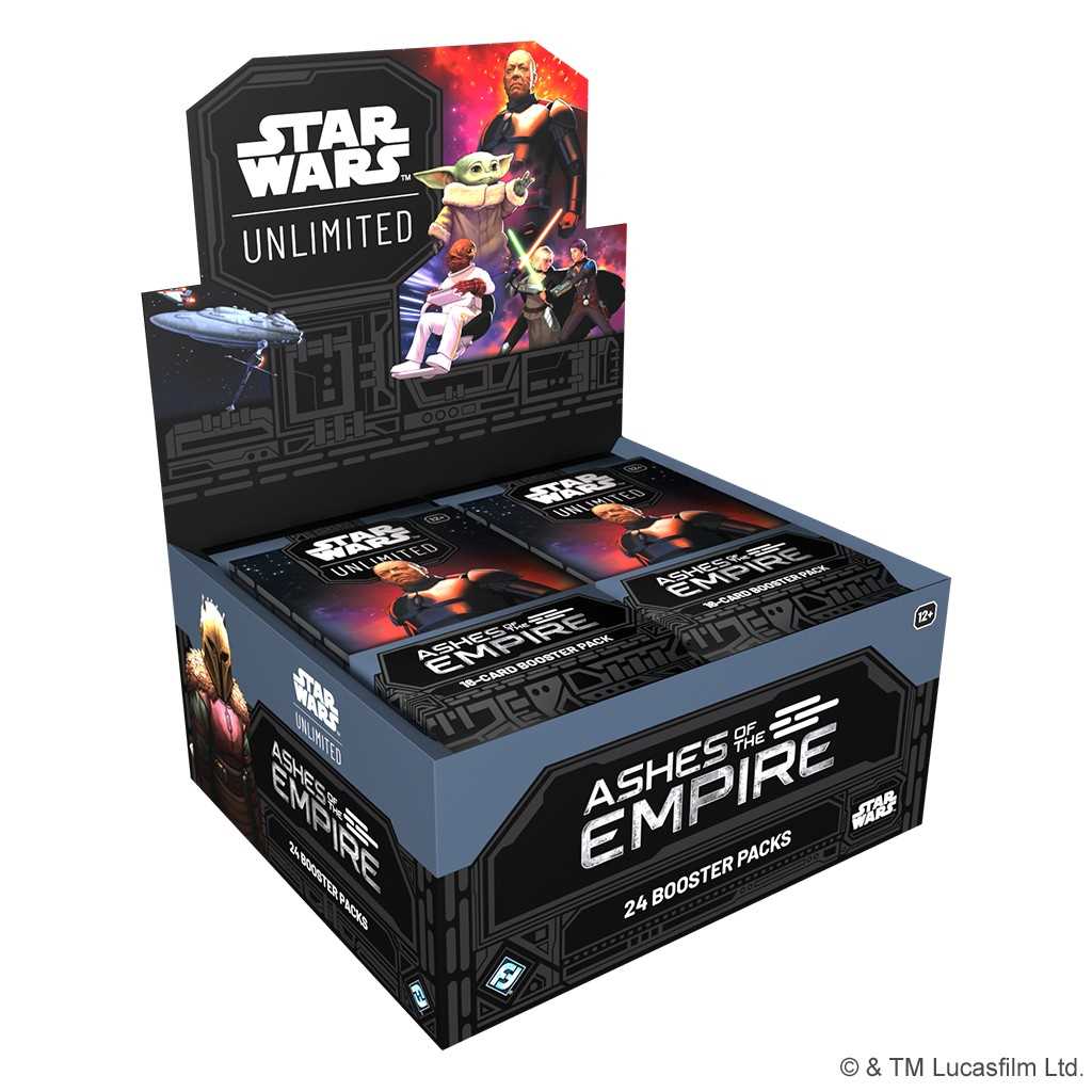 Star Wars: Unlimited - Ashes of the Empire Booster Display