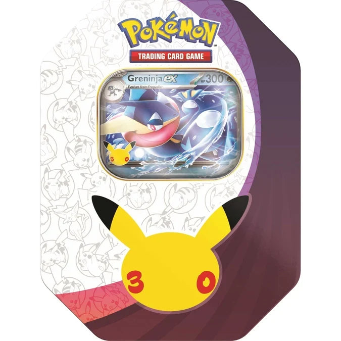ex Tin  - Greninja - 30th Celebration