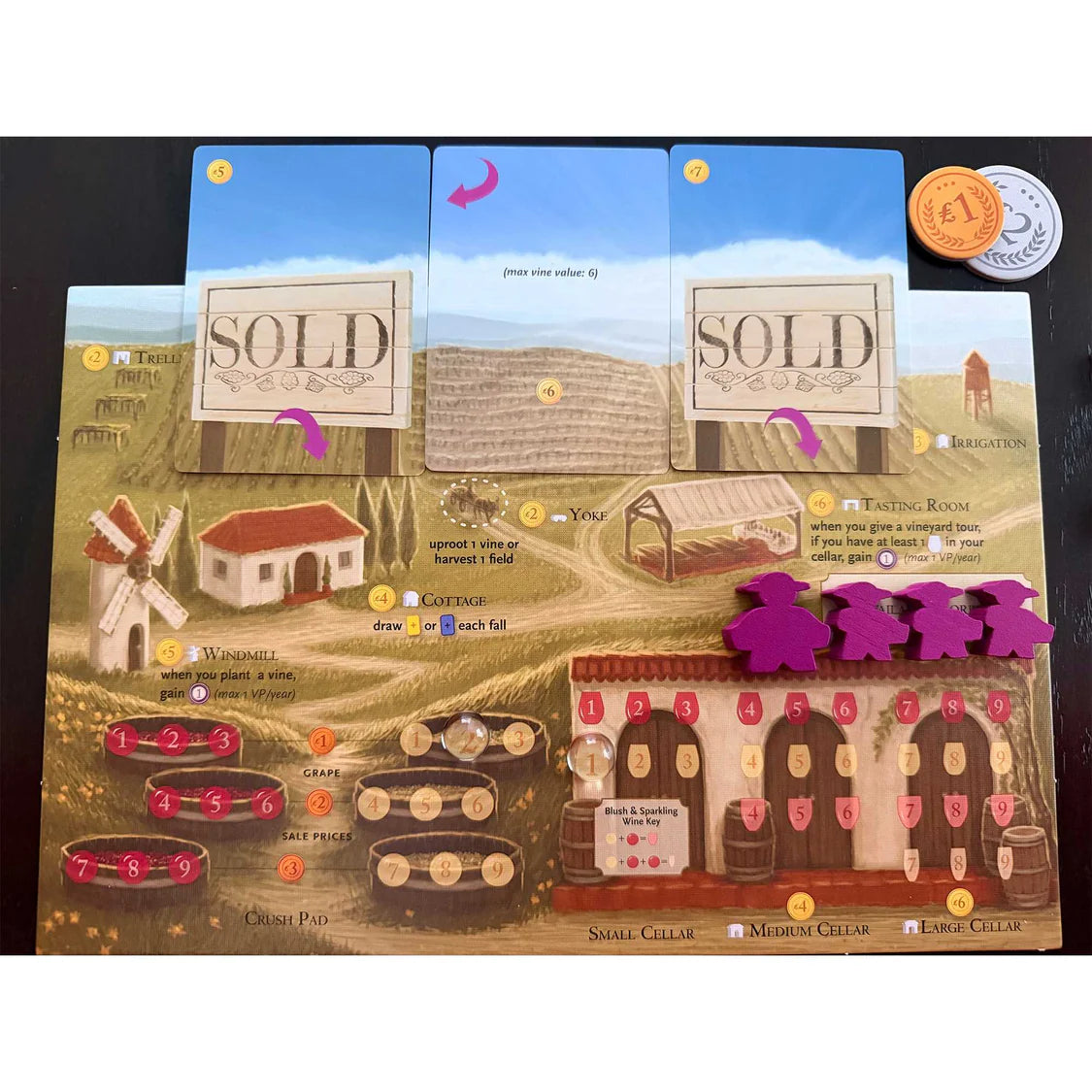 Viticulture: Bordeaux | Board Game Expansion