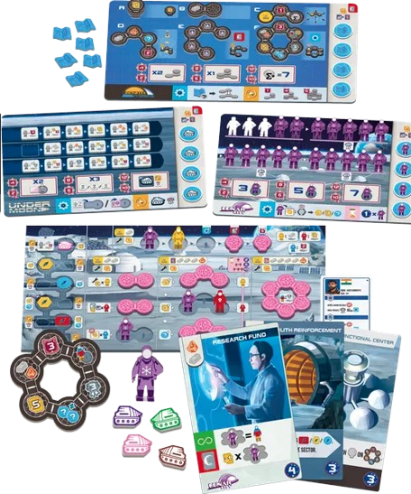 Shackleton Base: Below. Within. Above. | Board Game Expansion