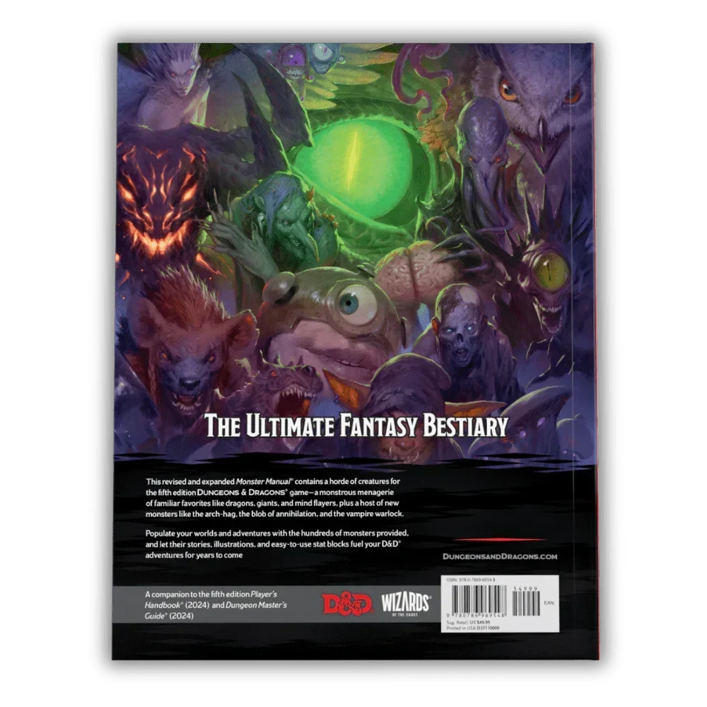 Dungeons & Dragons: Monster Manual 2025