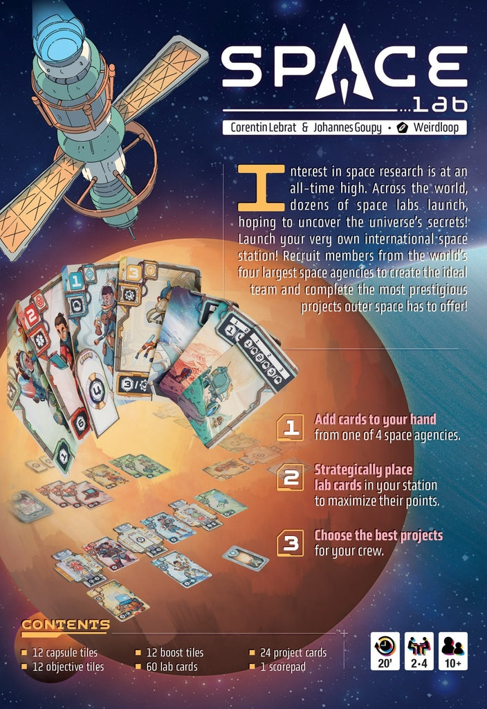 Space Lab | Card Game