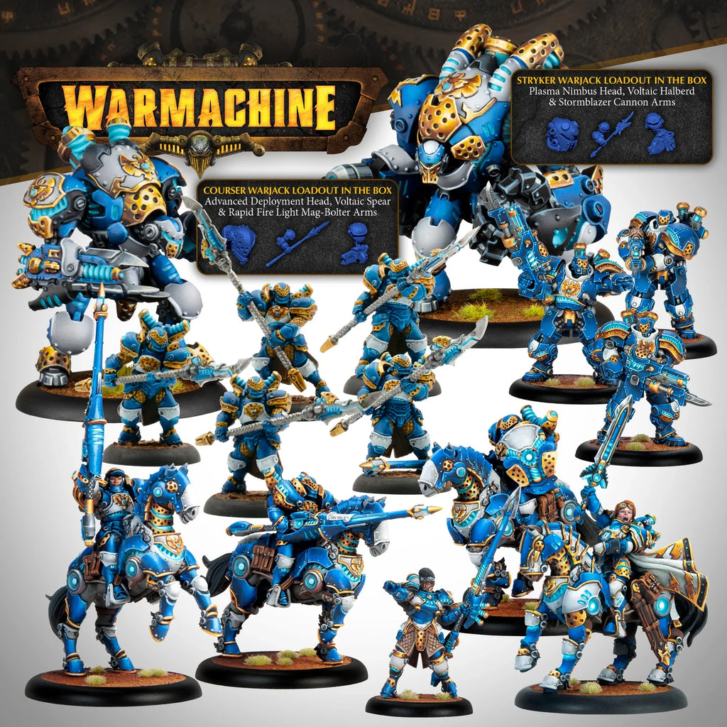 *Pre-Order* Warmachine: Cygnar Storm Legion Army Box - Ride the Lightning