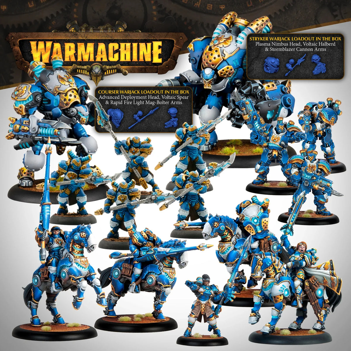 *Pre-Order* Warmachine: Cygnar Storm Legion Army Box - Ride the Lightning