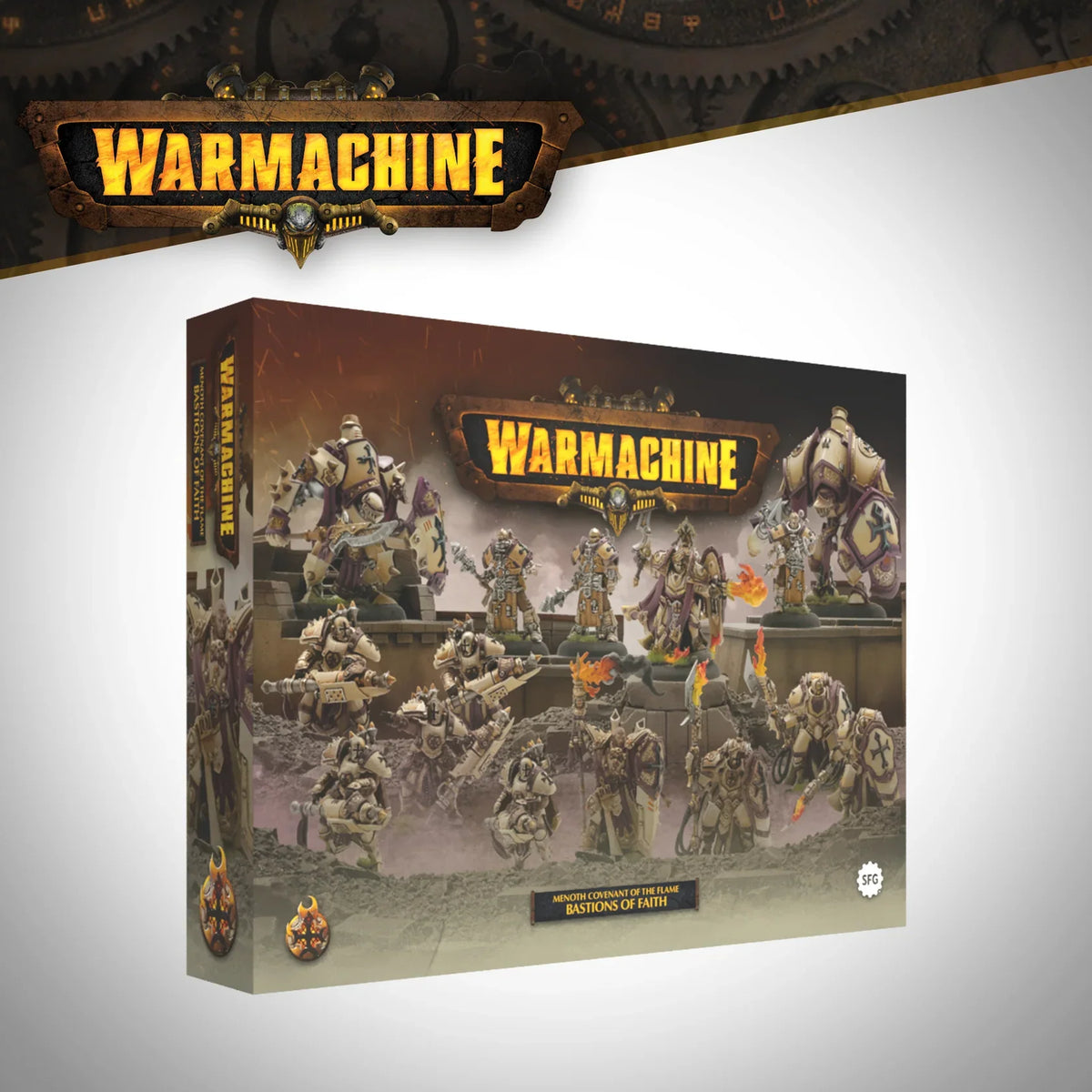*Pre-Order* Warmachine: Protectorate of Menoth Covenant of the Flame - Bastions of Faith