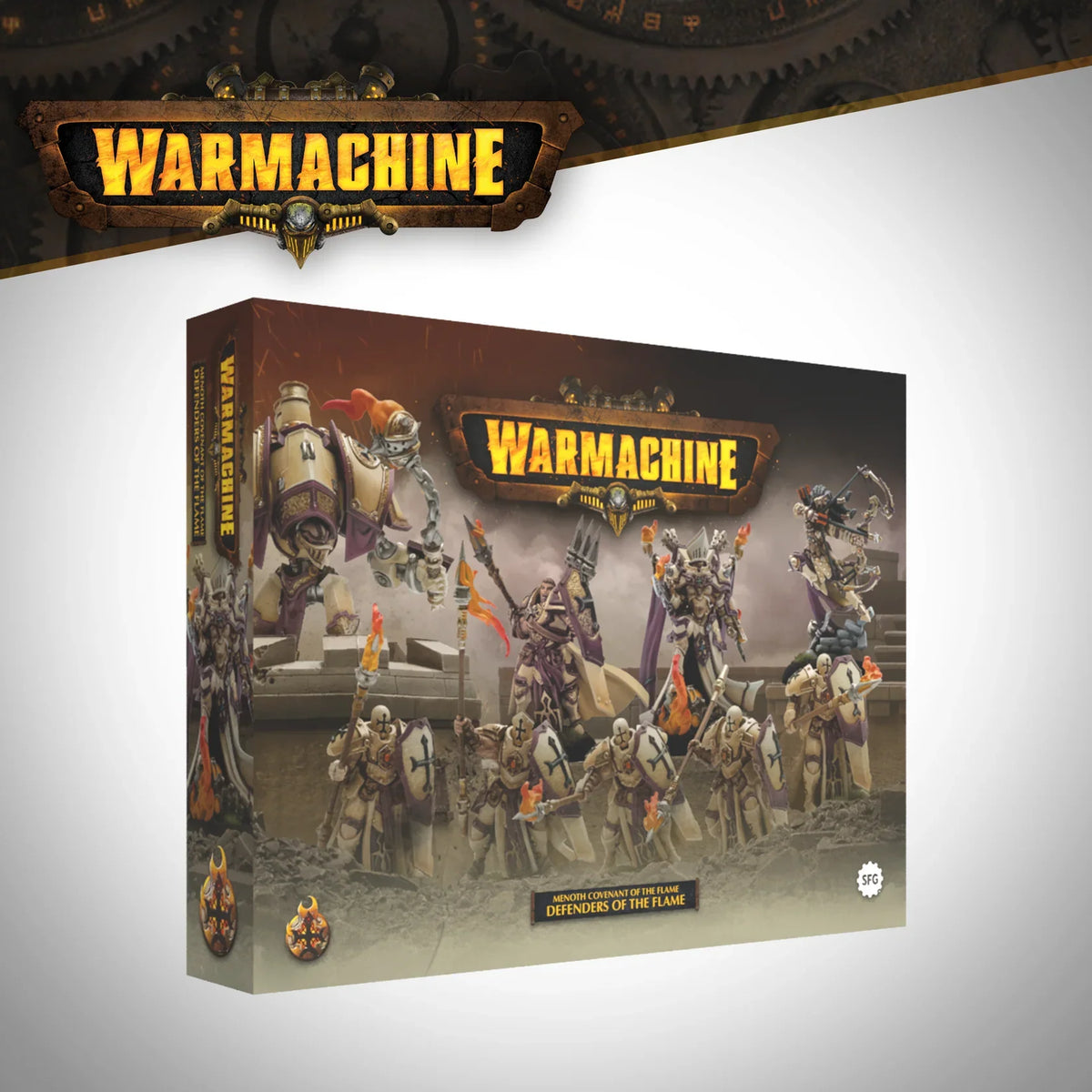 *Pre-Order* Warmachine: Protectorate of Menoth Covenant of the Flame – Defenders of the Flame