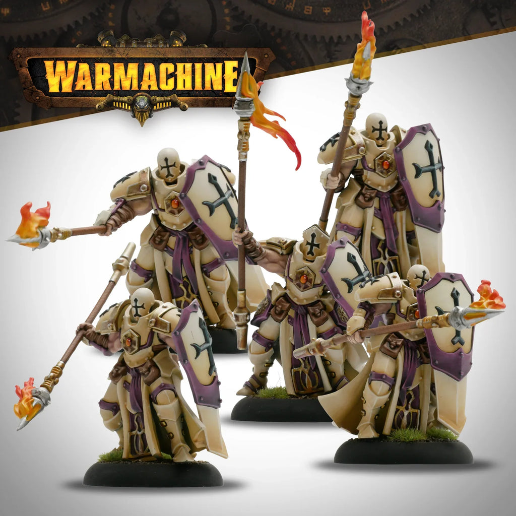 *Pre-Order* Warmachine: Protectorate of Menoth Covenant of the Flame – Defenders of the Flame