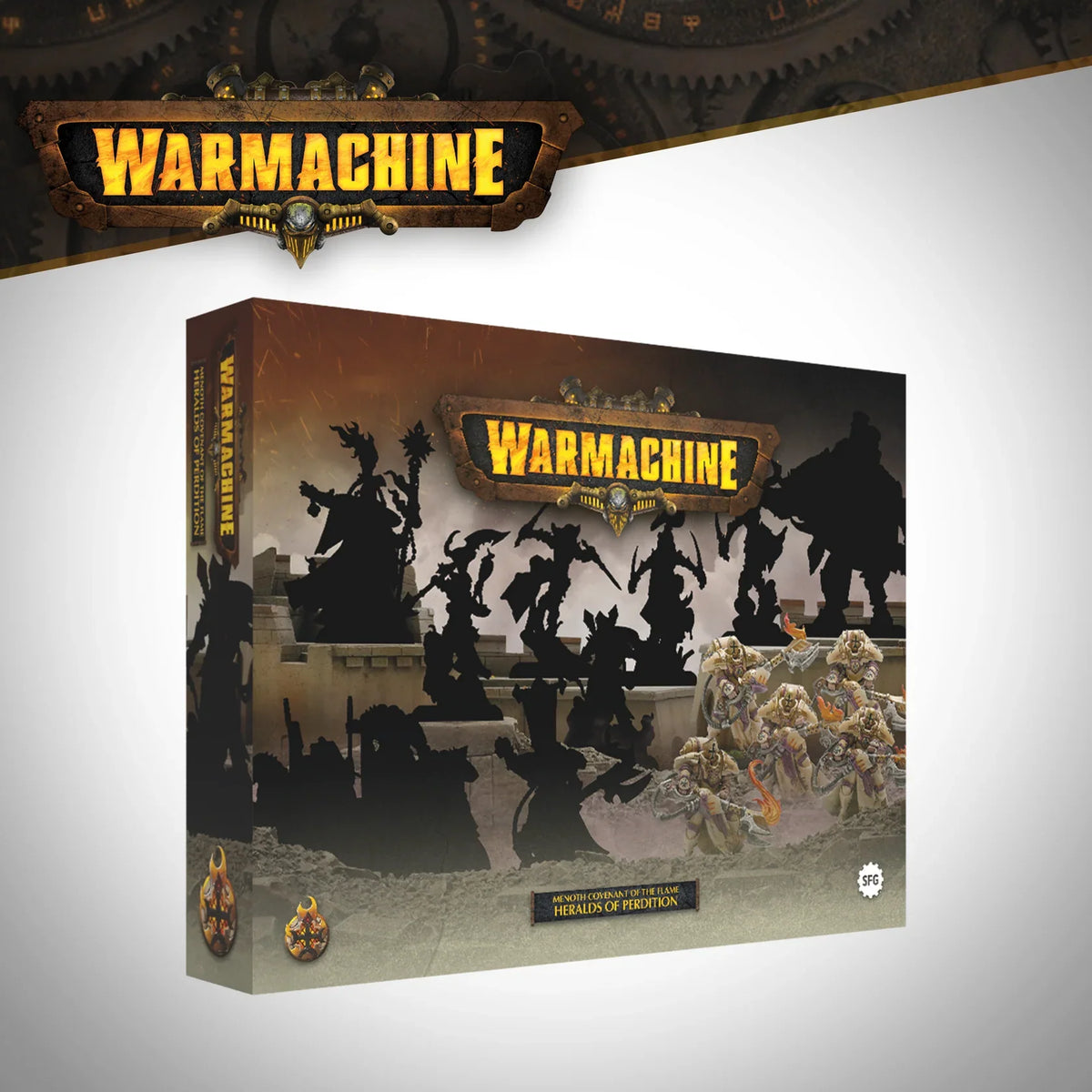 *Pre-Order* Warmachine: Protectorate of Menoth Covenant of the Flame - Heralds of Perdition