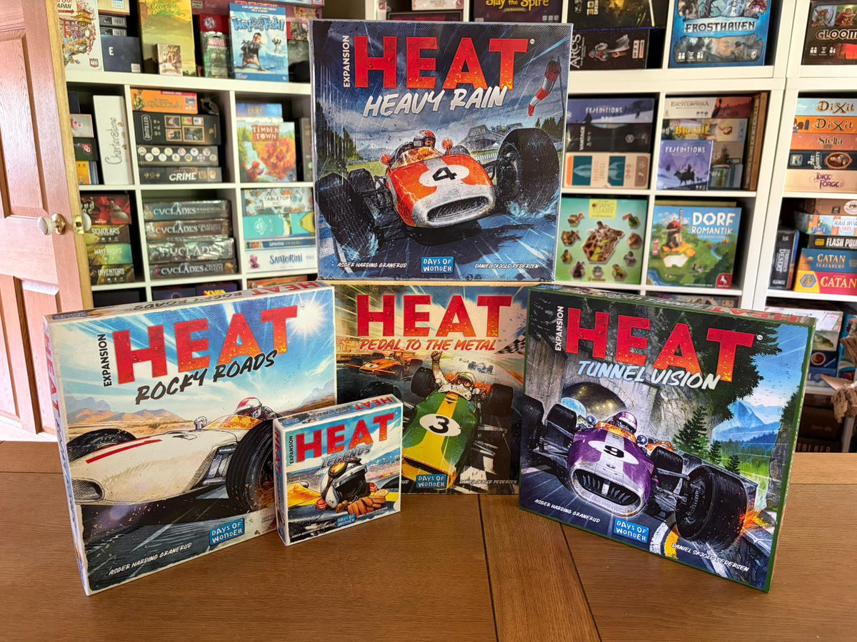 Heat Bundle - Includes Heavy Rain, Tunnel Vision, Rocky Roads & Legends