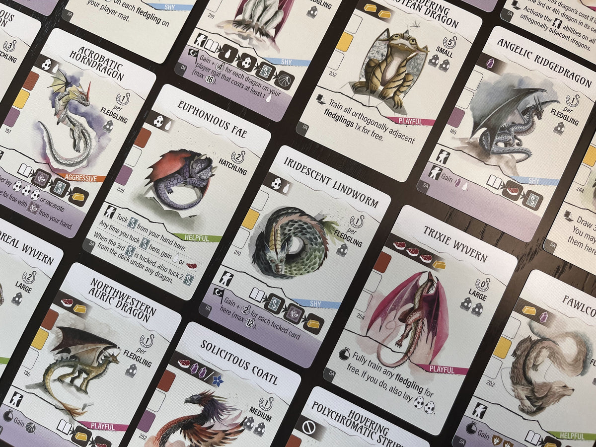 Wyrmspan: Dragon Academy | Board Game | Stonemaier Games