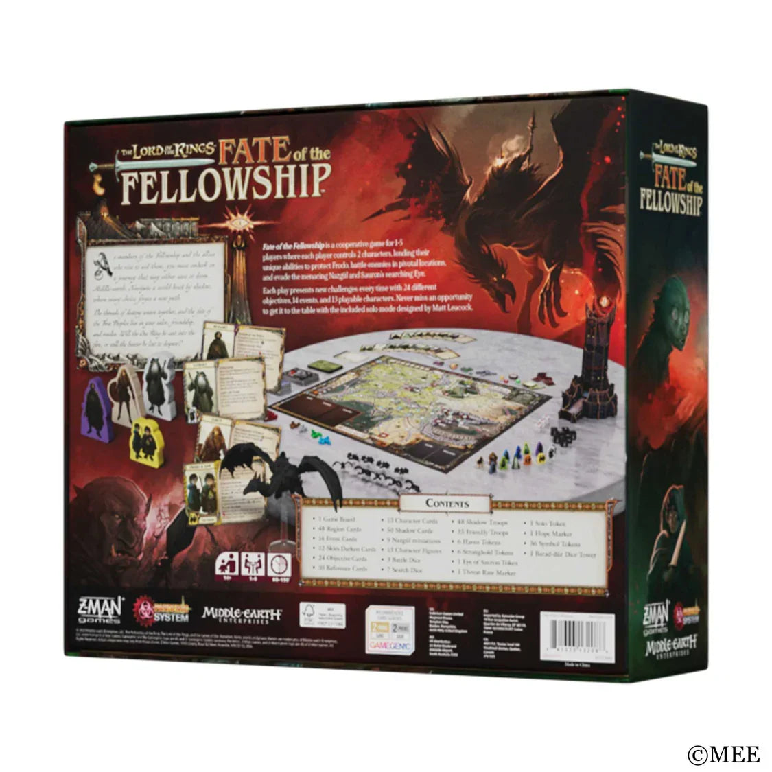 The Lord of The Rings: Fate of The Fellowship | Board Game