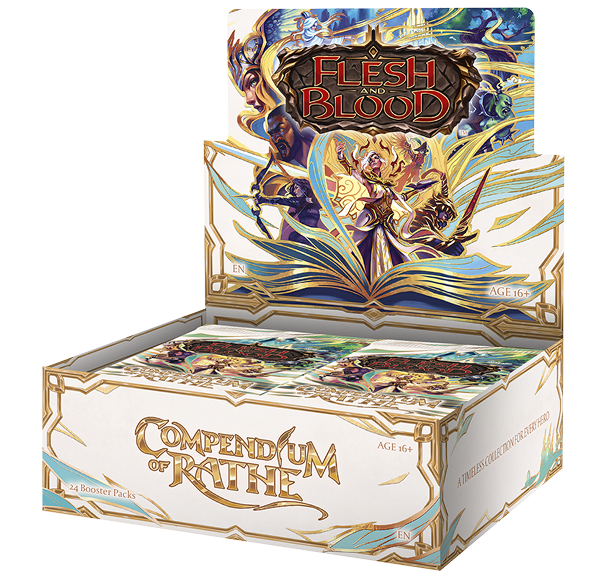 Flesh And Blood TCG: Compendium of Rathe - Booster Display