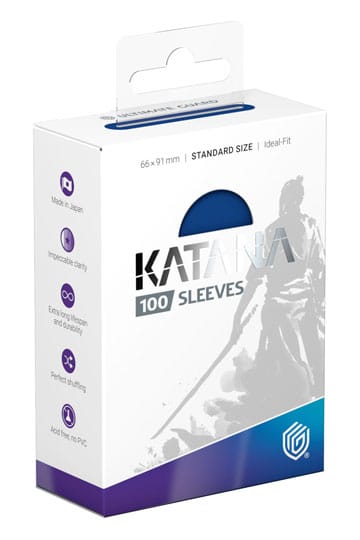 Ultimate Guard Katana Sleeves Standard Size (100) - Blue Bird