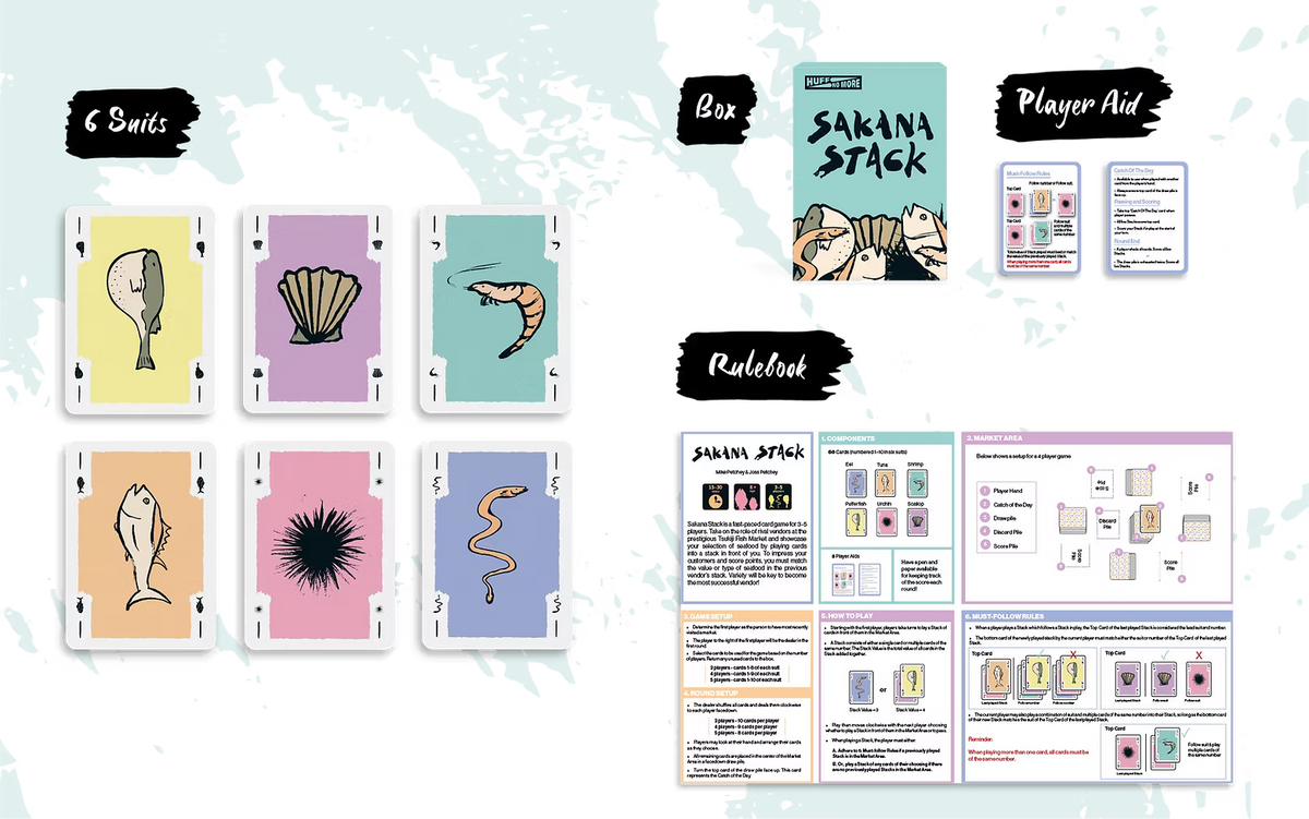 Sakana Stack | Card Game