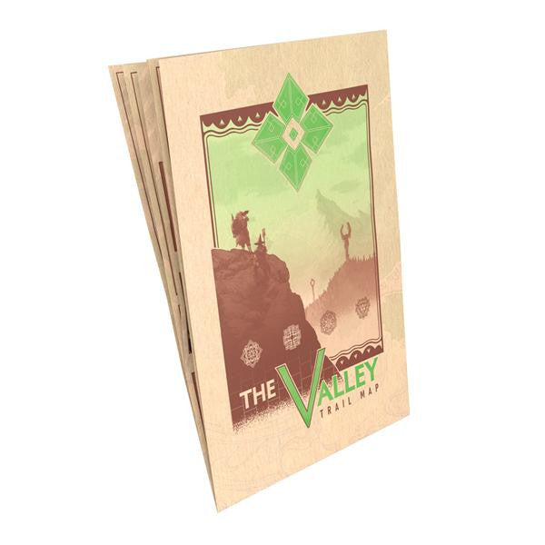 Earthborne Rangers Card Game: Valley Trail Map